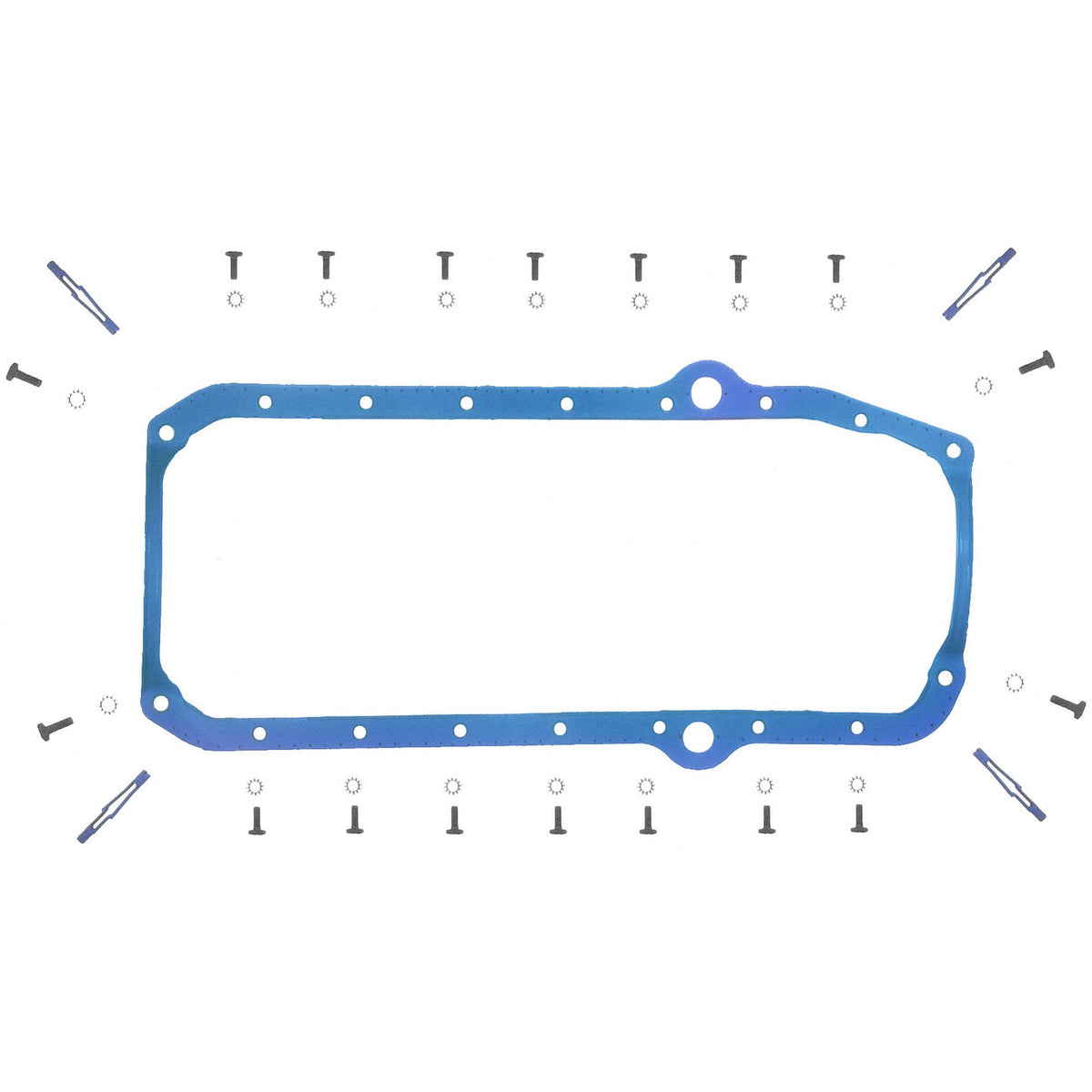 Fel-Pro front packaging showing OS 34510 T gasket set and fitment details for quick identification and confidence
