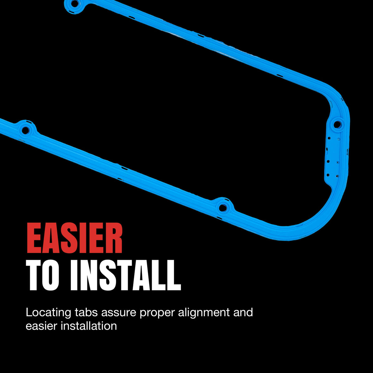 Fel‑Pro kit components laid out to show every included gasket and fastener for readiness