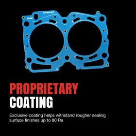 Fel-Pro multi-layer steel edge view displaying durable construction benefit