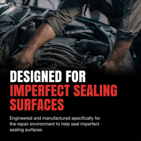 Fel-Pro close-up of gasket material texture highlighting durable seal surface