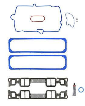Fel-Pro front packaging showing complete intake gasket kit and correct fitment benefit