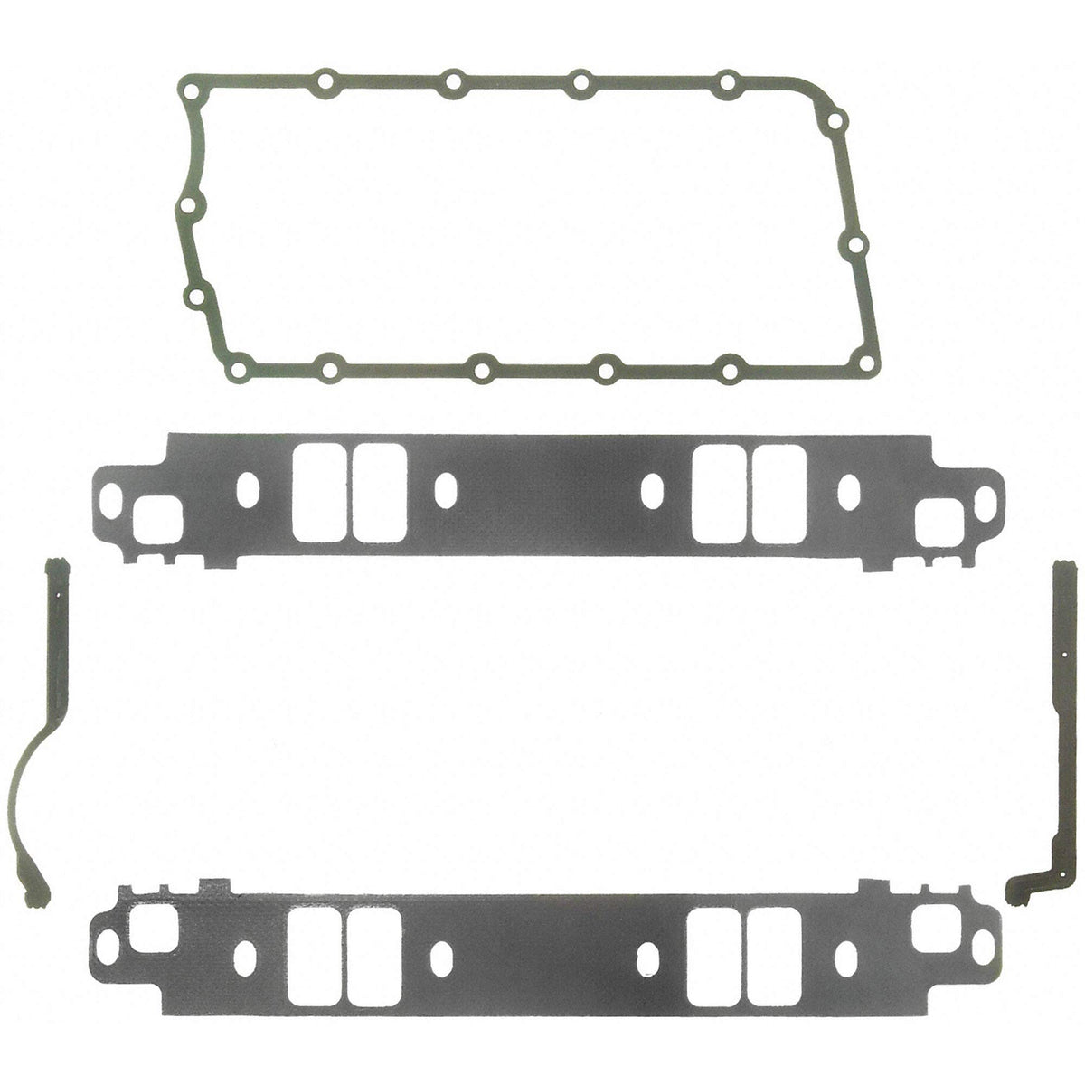 Fel-Pro intake manifold gasket kit front packaging showing complete set and fitment