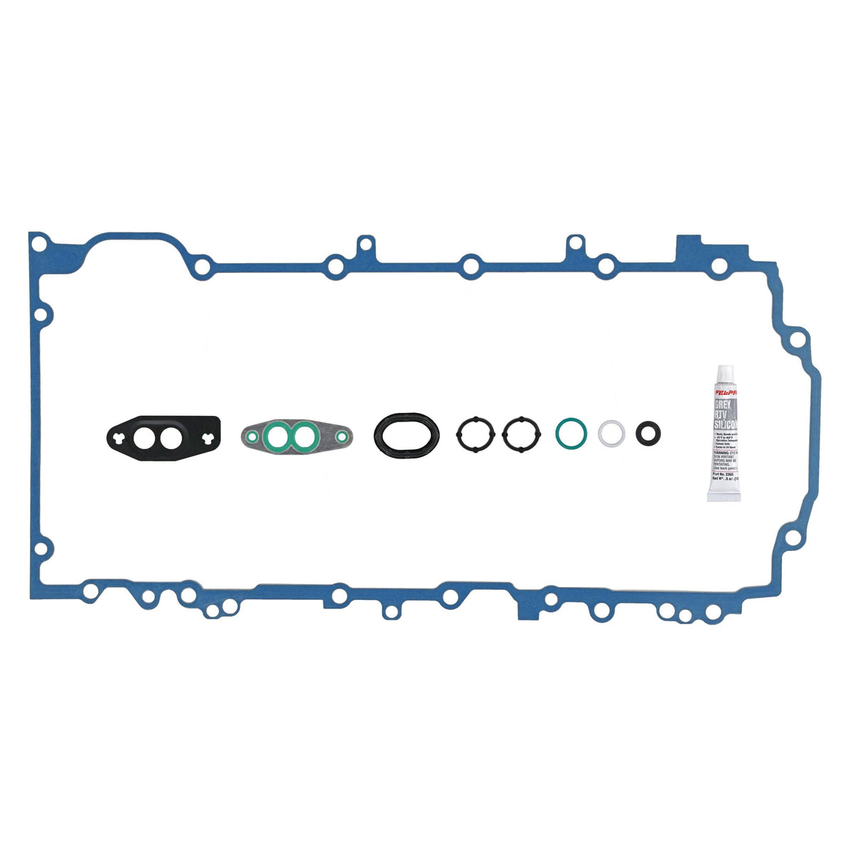 Fel-Pro front packaging showing part number and fitment benefit