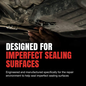 Fel-Pro gasket close-up showing molded rubber detail for reliable sealing