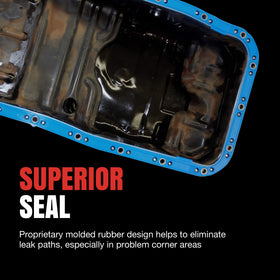 Fel-Pro gasket thickness and scale comparison highlighting rigid carrier and molded rubber for dependable durability