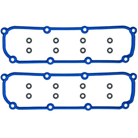 Fel-Pro valve cover gasket front packaging showing kit completeness and fit