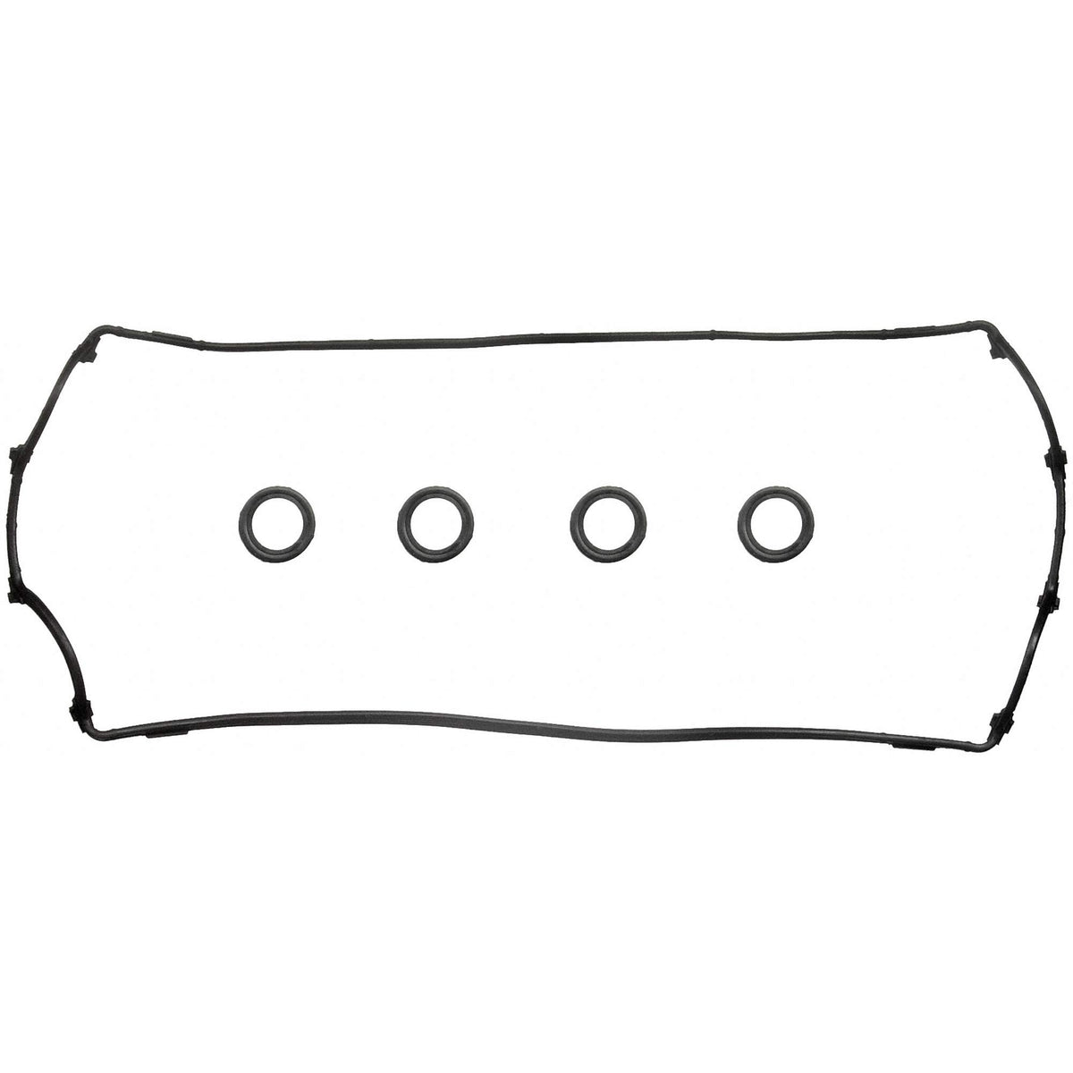 Fel‑Pro valve cover gasket front packaging showing part number and fitment benefit