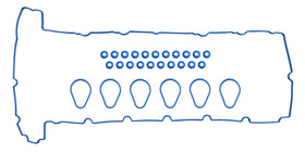Fel-Pro valve cover gasket set front packaging showing kit contents and fitment benefits