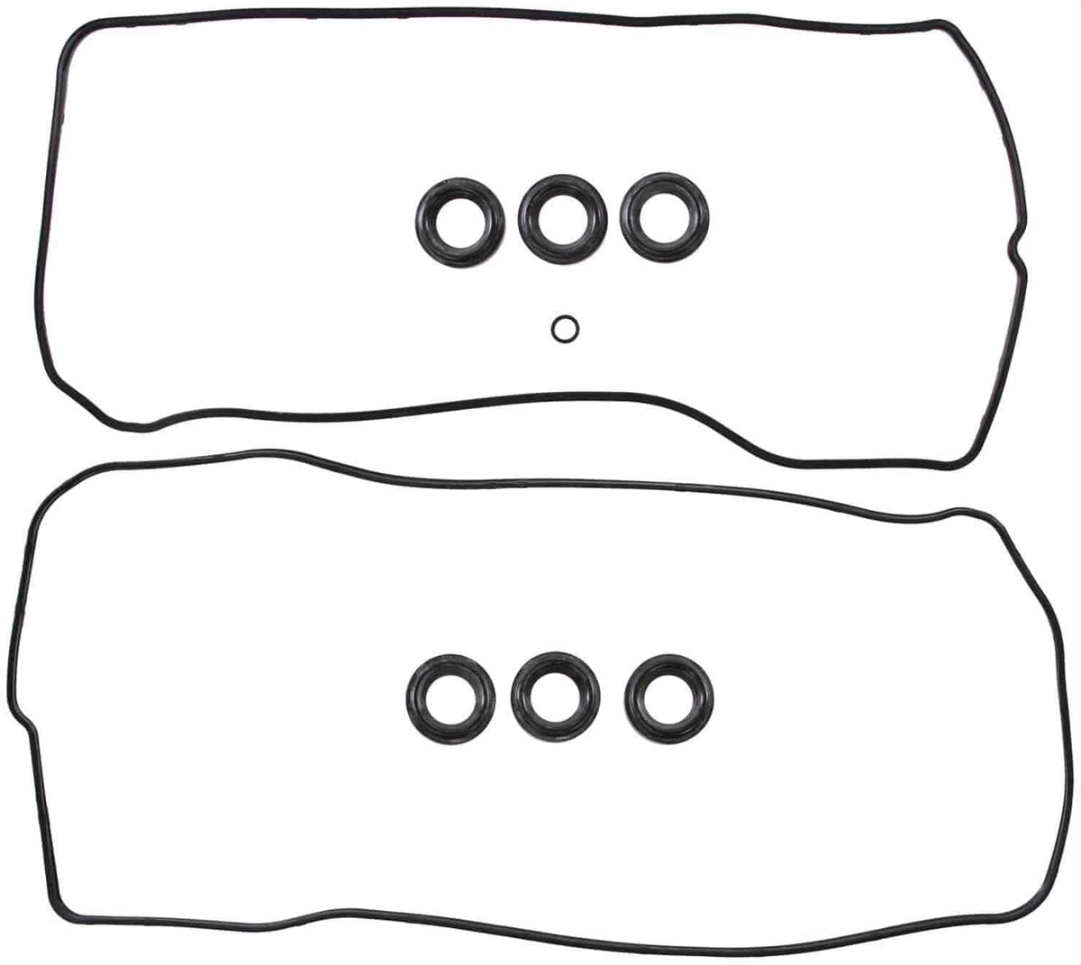 Fel-Pro valve cover gasket kit front packaging showing full kit and fitment benefits