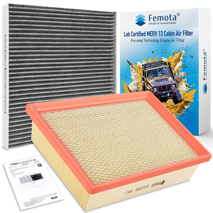 Femota front packaging showing kit and fitment benefits