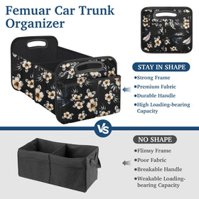 Femuar close-up of 600D Oxford fabric showing durable water-resistant benefit