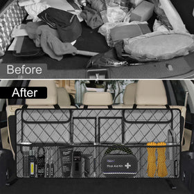 Femuar folded flat to demonstrate collapsible convenience and saving space