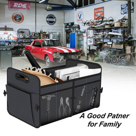 Femuar collapsed flat demonstrating compact storage and easy stowaway