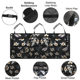 Femuar buckle and adjustable strap detail ensuring secure fit