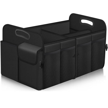 Femuar front view showing organizer layout and large capacity benefit