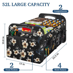 Femuar interior divided compartments showing customizable storage benefit