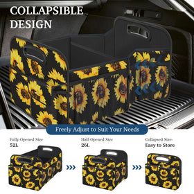Femuar Velcro non‑slip bottom gripping trunk carpet for secure transport
