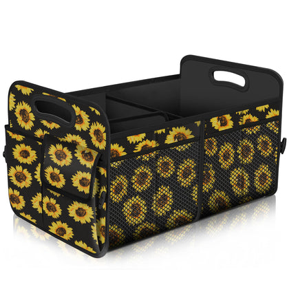 Femuar sunflower front view showing large-capacity trunk storage and organized look