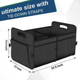 Femuar open top revealing the 72L main compartment for groceries and gear