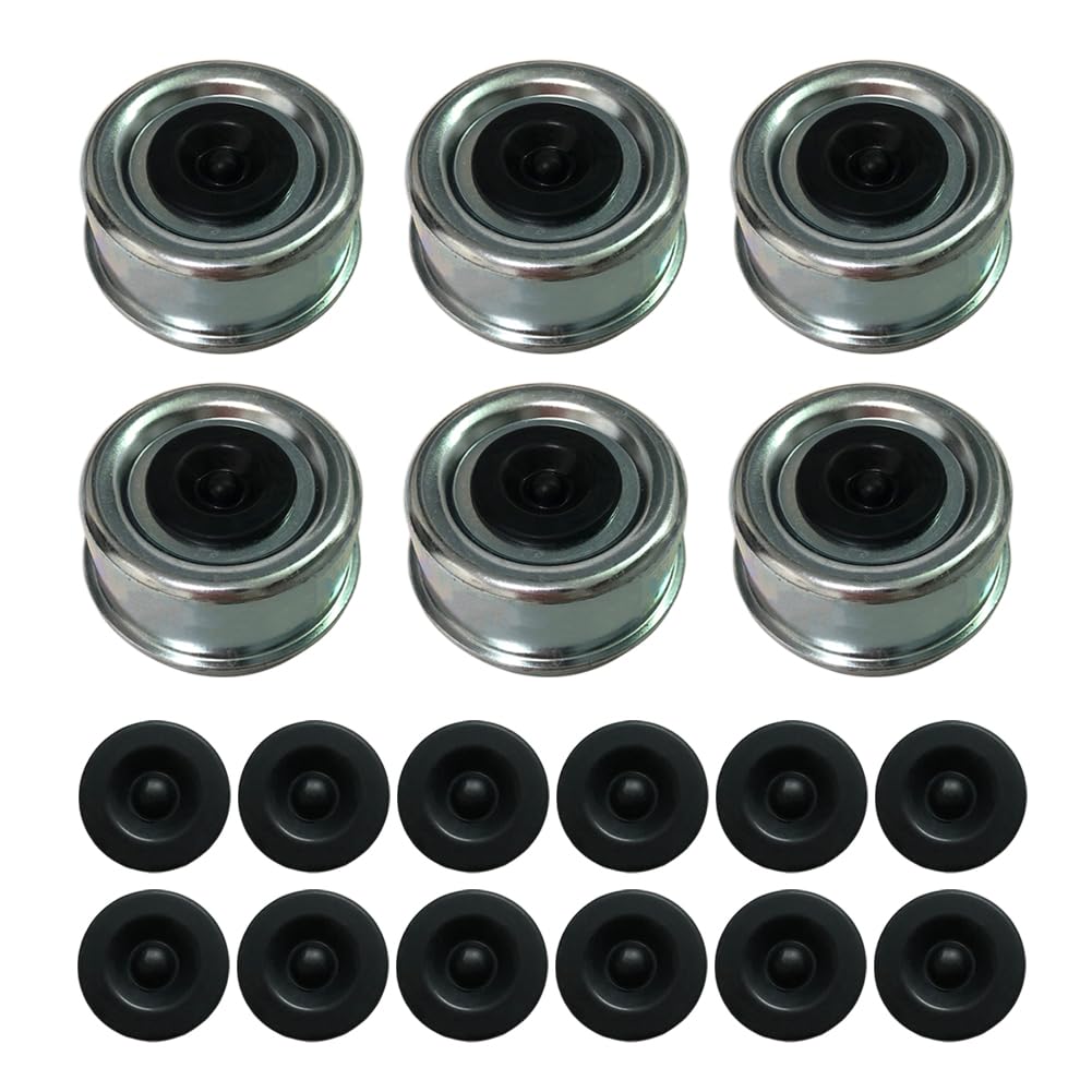 Fenaetimo front view metal grease caps showing corrosion resistance benefit