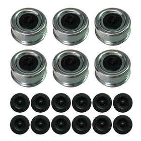 Fenaetimo front view metal grease caps showing corrosion resistance benefit