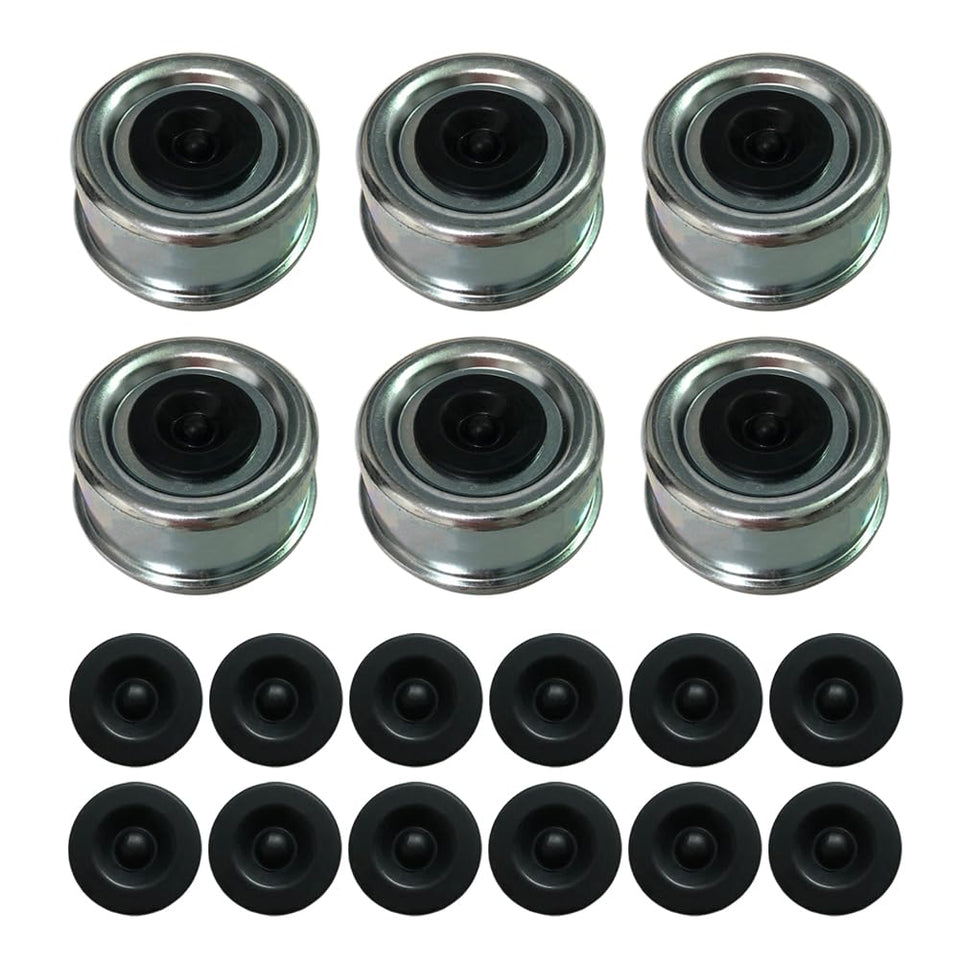 Fenaetimo front view metal grease caps showing corrosion resistance benefit