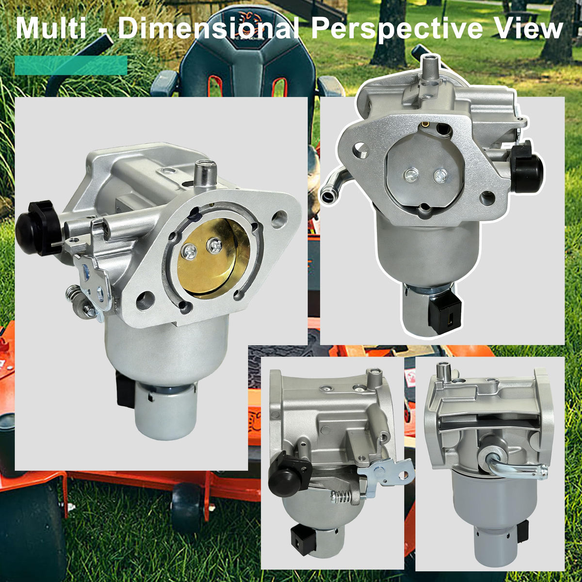 FENGCHUNS carburetor installed on Kohler engine demonstrating restored fuel delivery