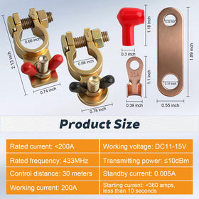 FENGWANGLI close-up of contact assembly highlighting robust terminals and durability