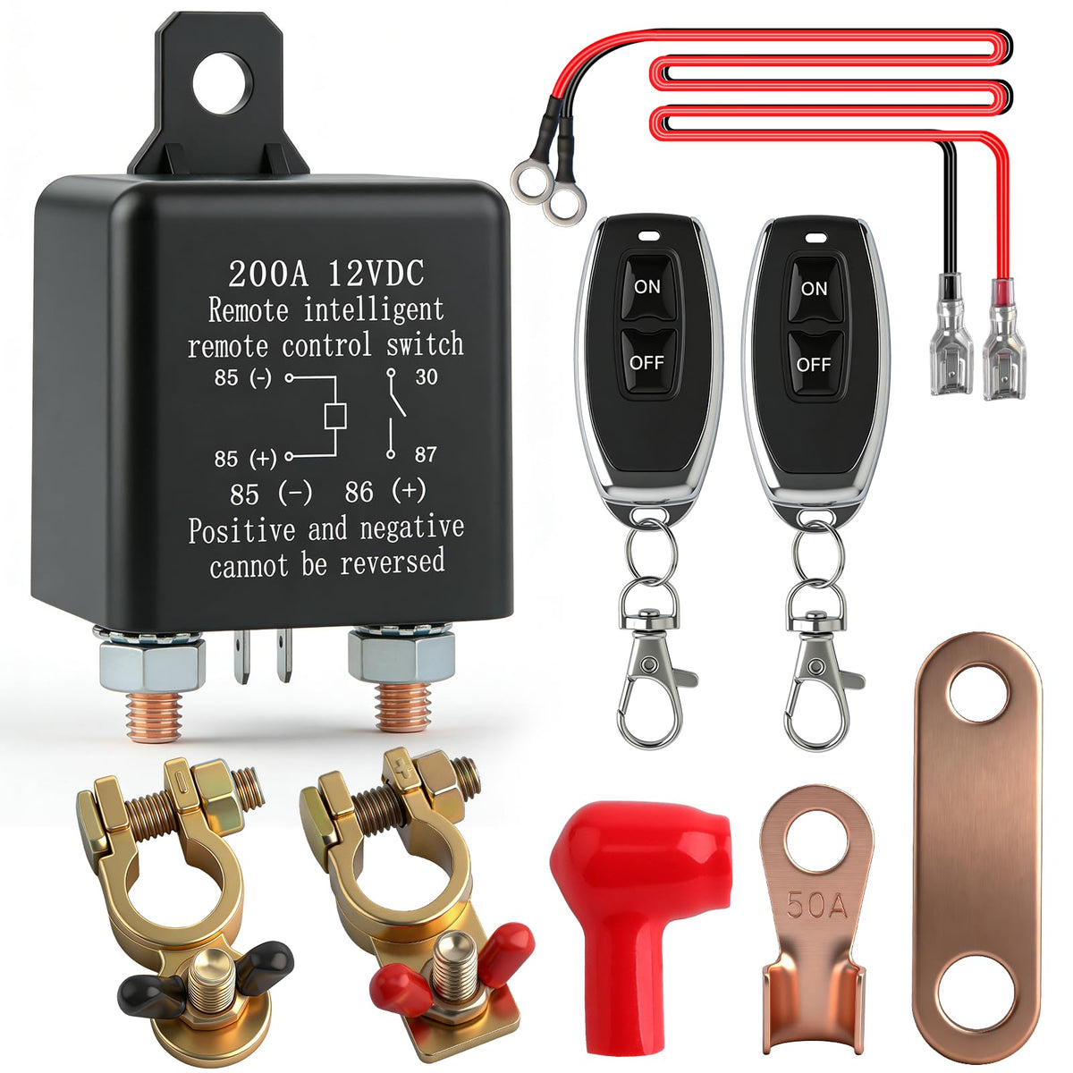 FENGWANGLI front view mounted switch showing compact design and secure mount