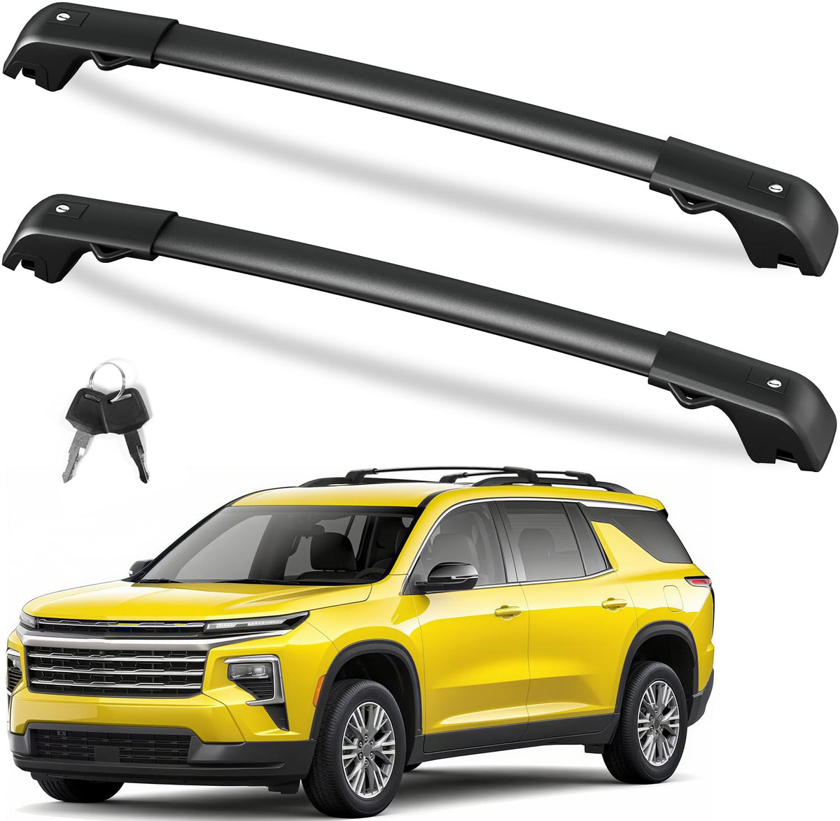 FengYu front profile crossbars showing fit and sleek look