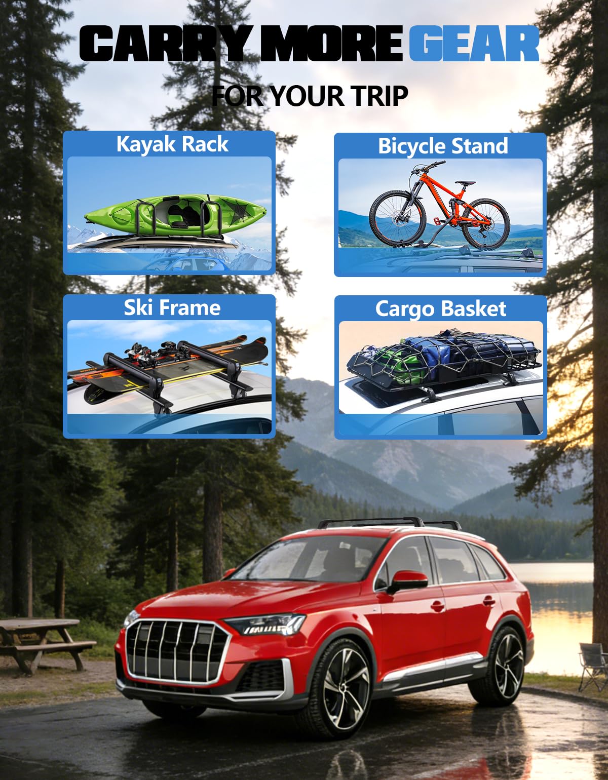 FengYu accessory kit and manual showing included hardware and easy setup benefit