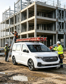 FengYu side profile with ladder loaded demonstrates heavy-duty carrying ability