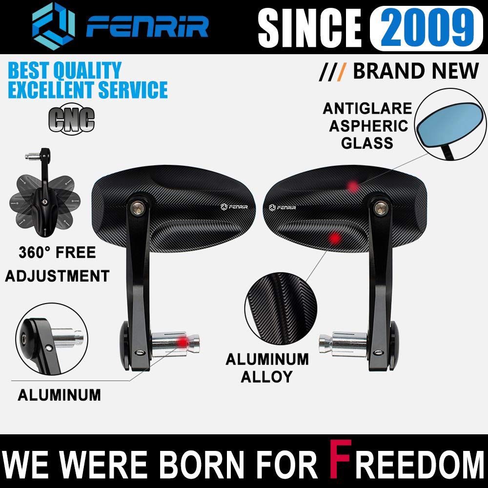 FENRIR close-up of the expandable bar-end mount showing secure fitment inside handlebar