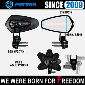 FENRIR folded stem demonstrating compact position to prevent damage when parked