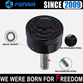 FENRIR installed on Harley seat illustrating discreet protection