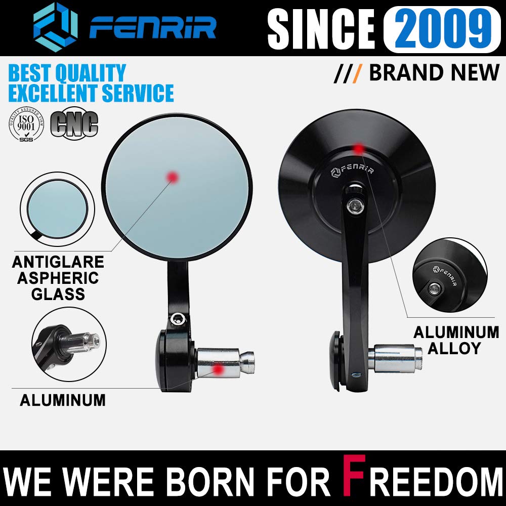 FENRIR blue lens detail showing anti-glare tint and enhanced contrast benefit
