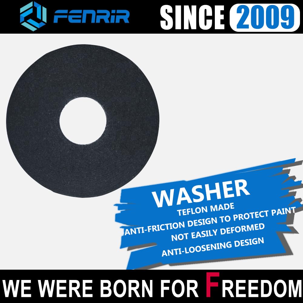 FENRIR parts laid out kit overview showing included bolts nuts washers for quick install