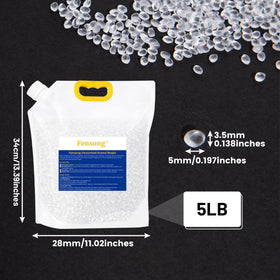 fensong beads close-up texture showing smooth EVA surface for even oil absorption