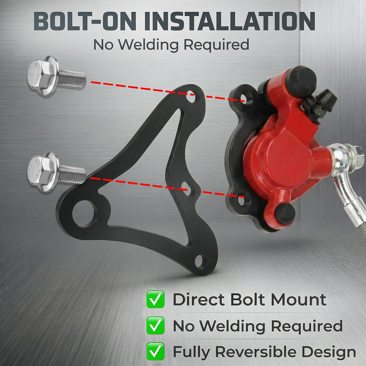 Feralmoto lever and control assembly demonstrating ergonomic reach advantage