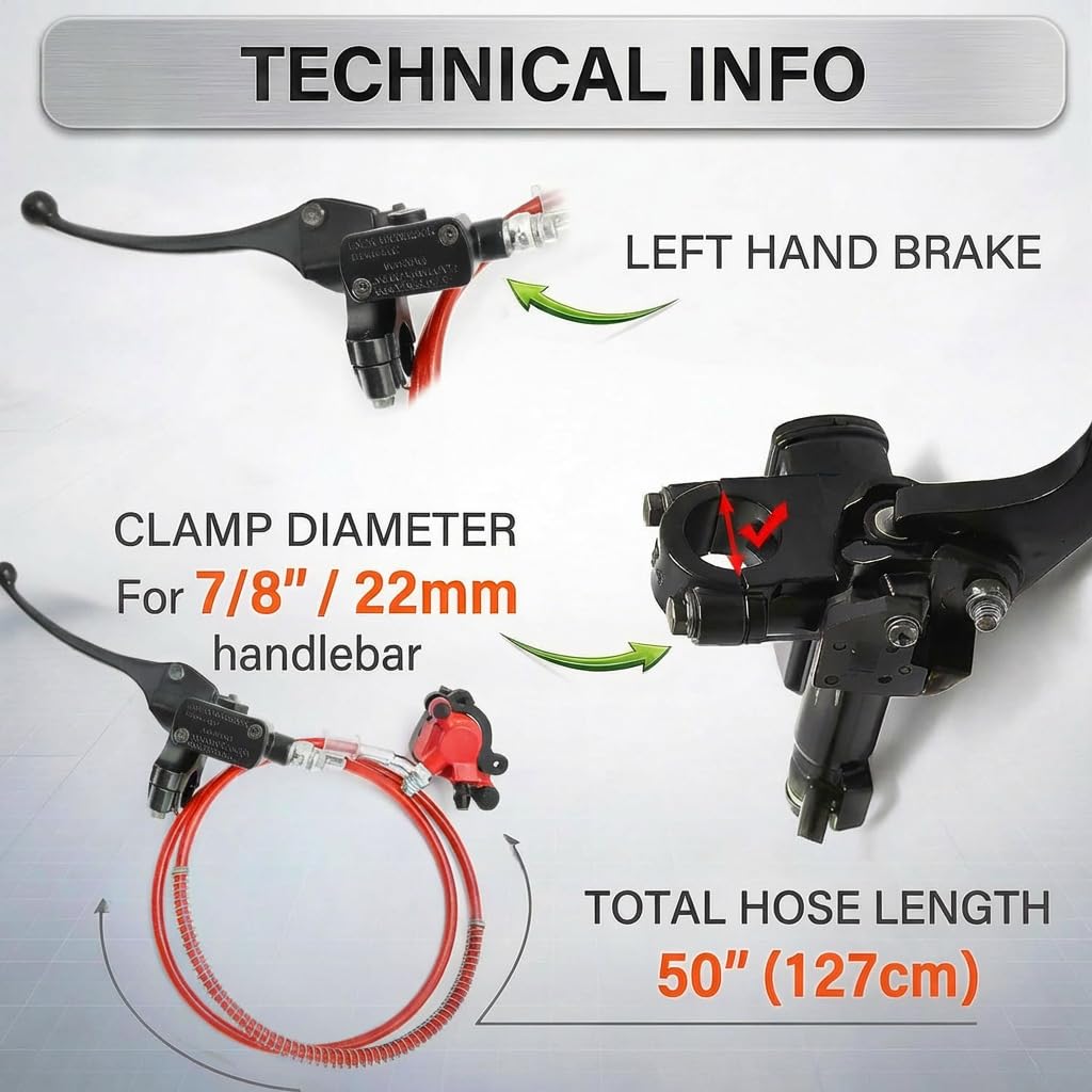Feralmoto kit in off-road trail scene showing safer, controlled stopping