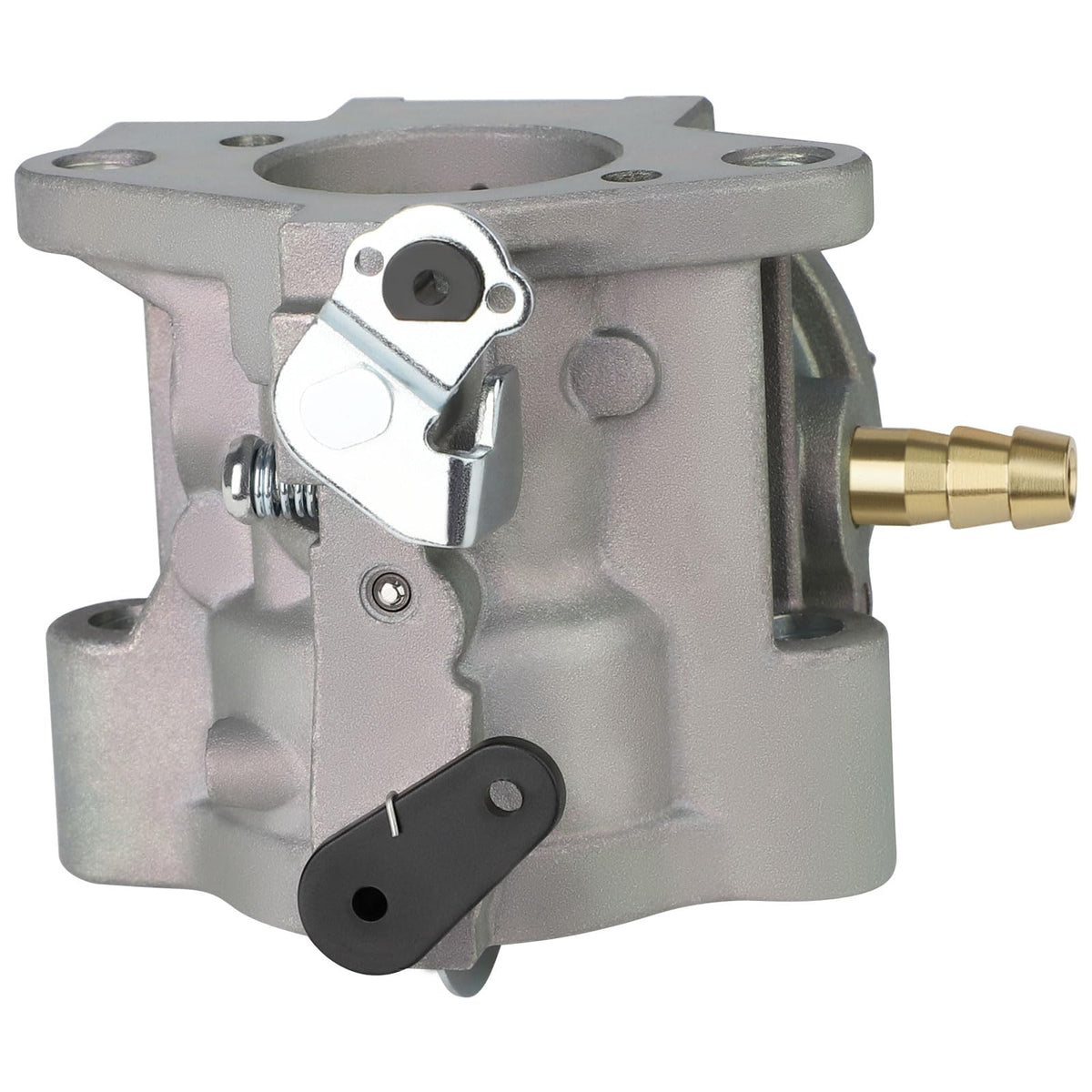 Ferilter new carburetor beside old unit to show condition improvement and replacement benefit