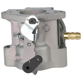 Ferilter new carburetor beside old unit to show condition improvement and replacement benefit