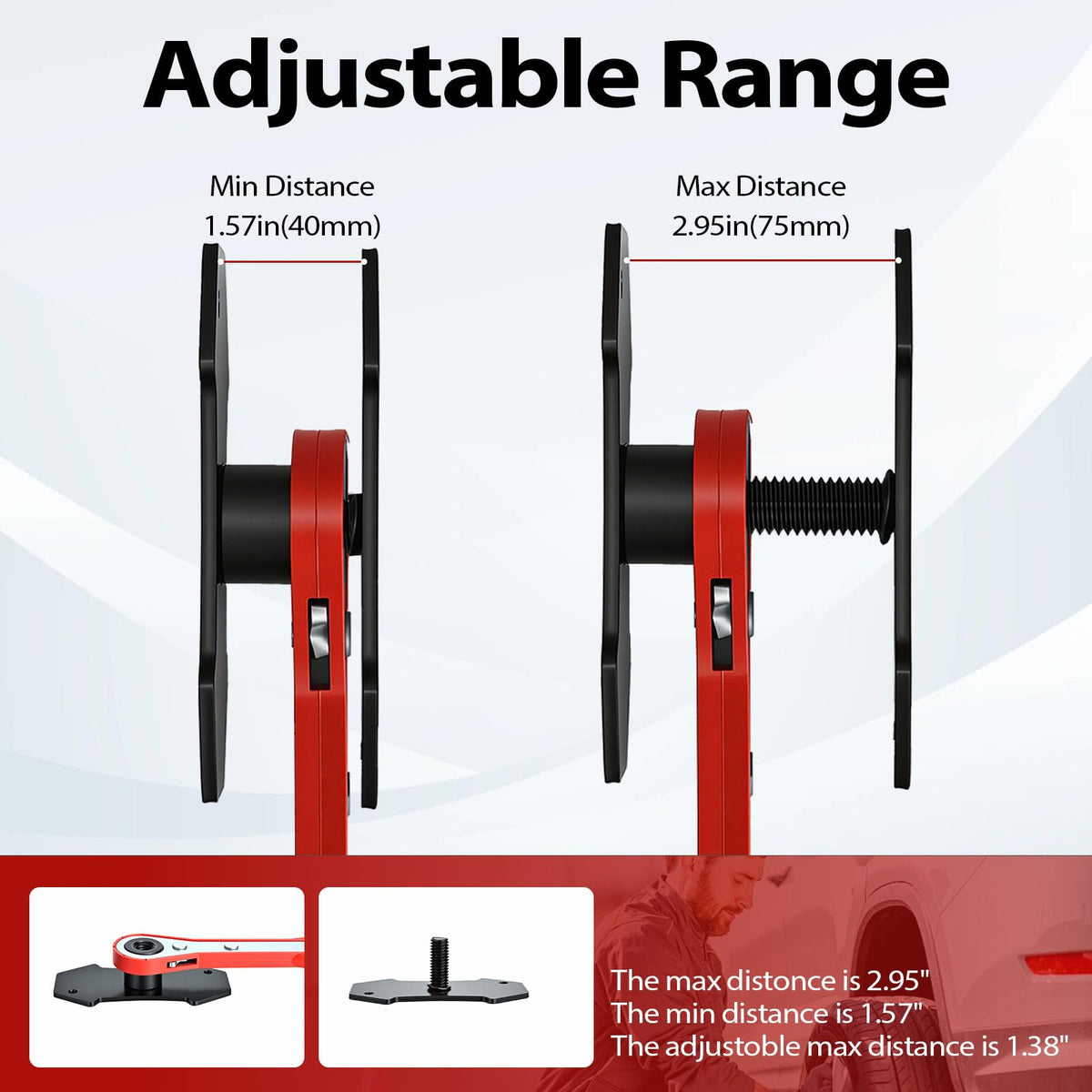 Fernweh non slip rubber handle delivering comfortable grip and improved control
