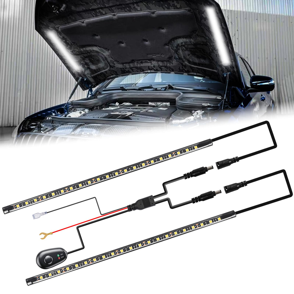 Fervorbeam front packaging showing kit contents and benefit of complete set