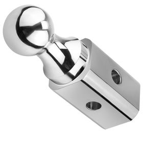 Fetechmate gooseneck ball front view showing robust profile and fit