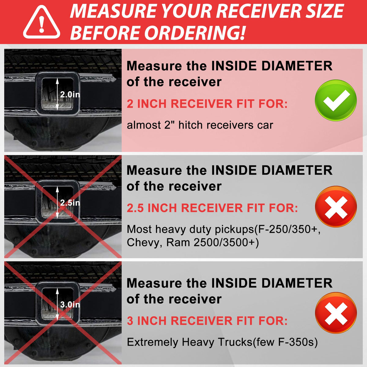 Fetechmate extender beside pin and clip showing included hardware and scale