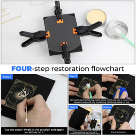 FETUSI fixing jig and acrylic board securing cards for reshaping