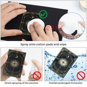 FETUSI polish wax applicator restoring gloss to card surfaces