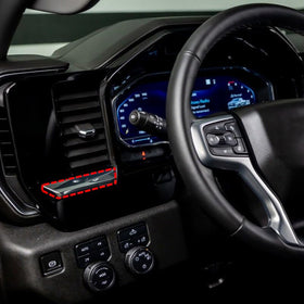 Fewshaw close-up of carbon fiber pattern highlighting glossy UV finish and durability