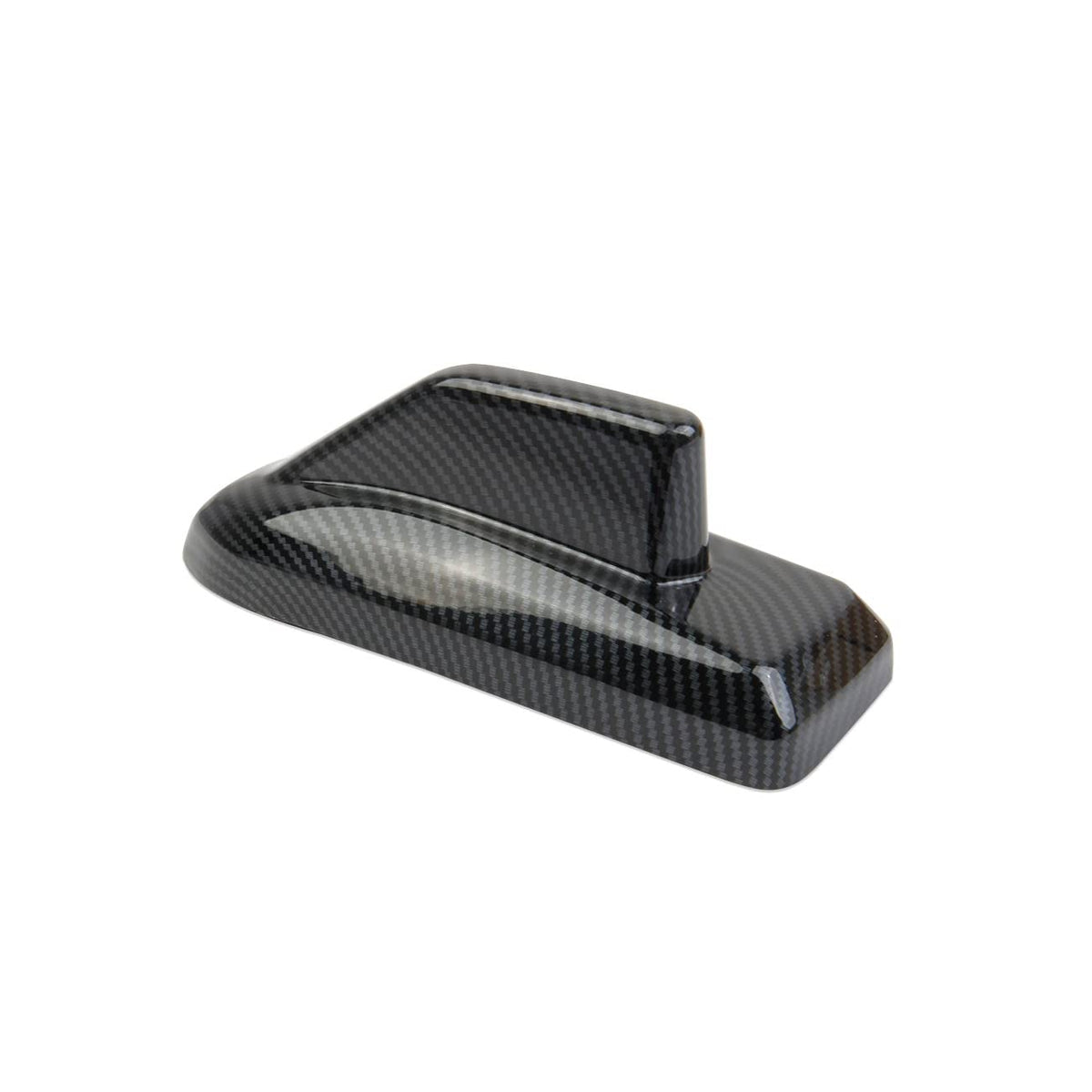 Fewshaw close-up carbon fiber grain texture displaying glossy UV finish
